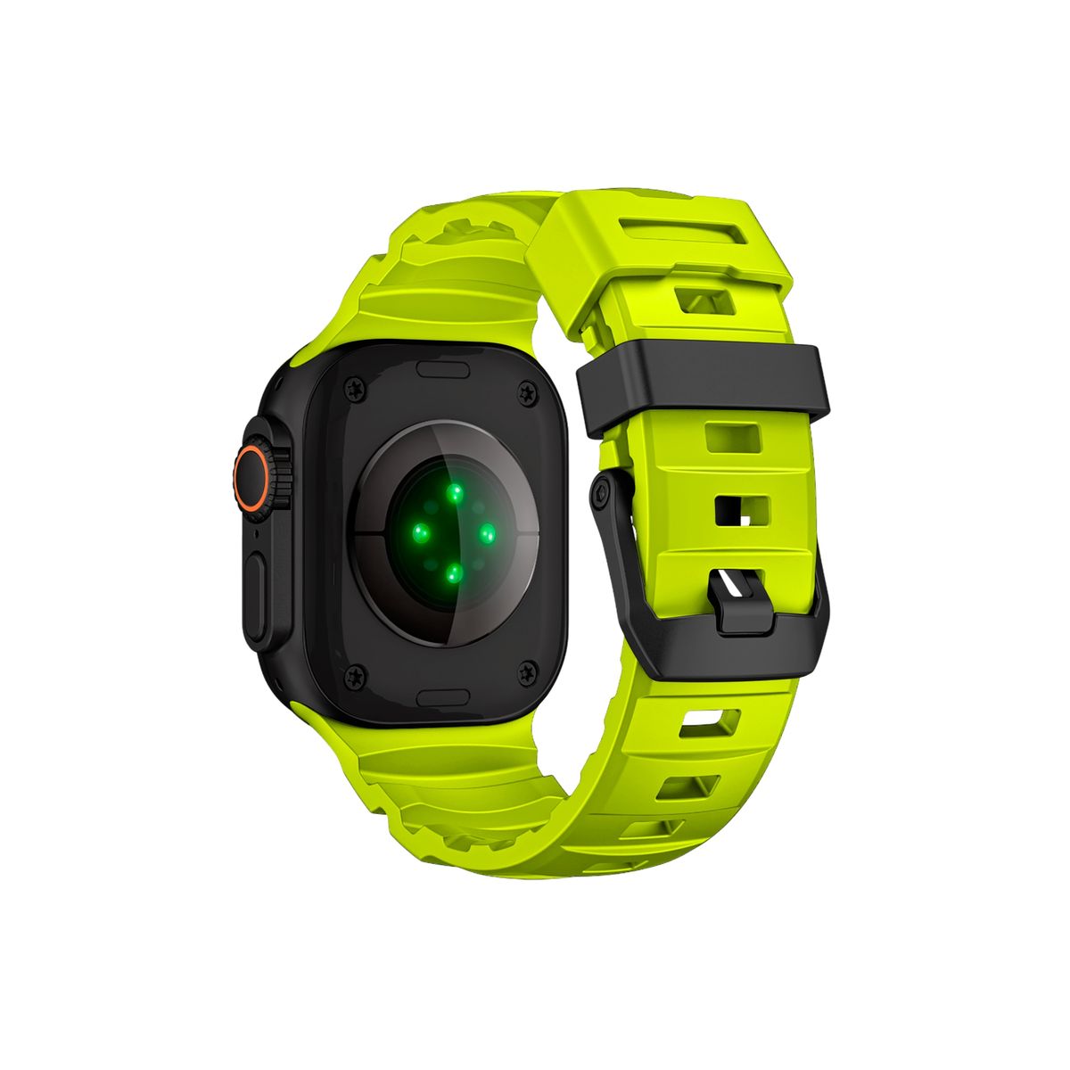 GENERICO - Correa Rocket FKM Edicion Black compatible con Apple Watch