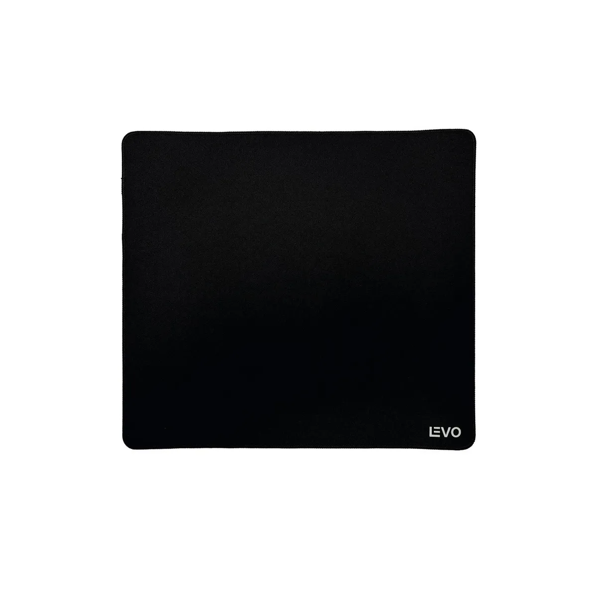 LEVO - Mousepad Battlemat L 45x40 cm Antideslizante Negro LEVO