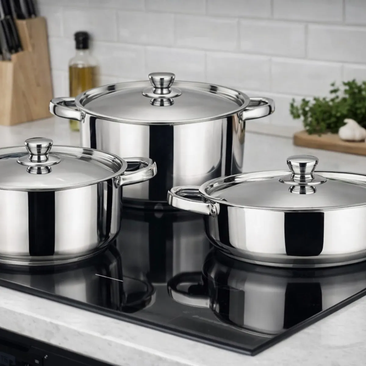 DORAL - BATERIA DE COCINA ACERO INOXIDABLE MALAGA 6 PIEZAS DORAL