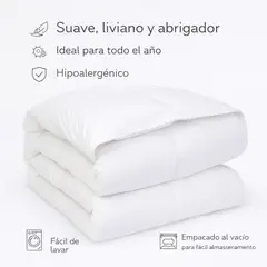SPACE HOME - Plumón Microfibra 300Gsm Hipoalergénico