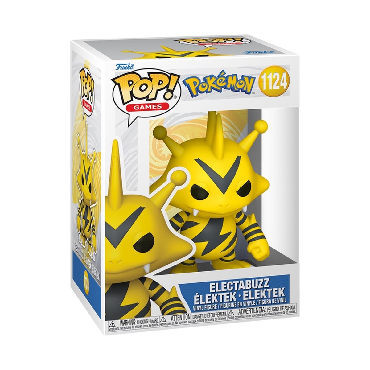 FUNKO - Funko Pop Pokemon – Electabuzz 1124 + Protector