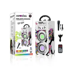 AMAZING - Parlante Karaoke Bluetooth Recargable Modelo HIP-HOP.