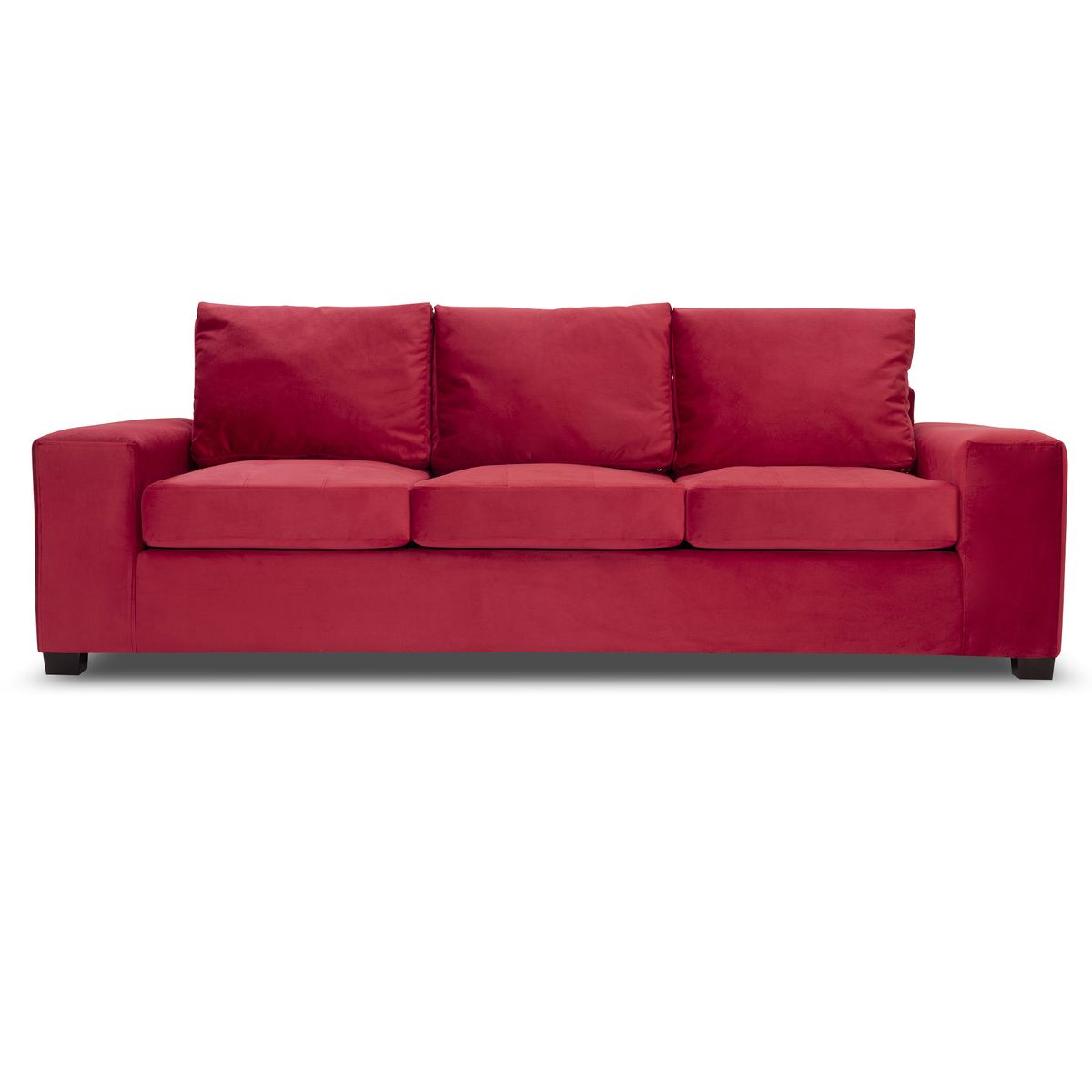 INTERMUEBLES - Sofá Senna 3 Cuerpos Felpa