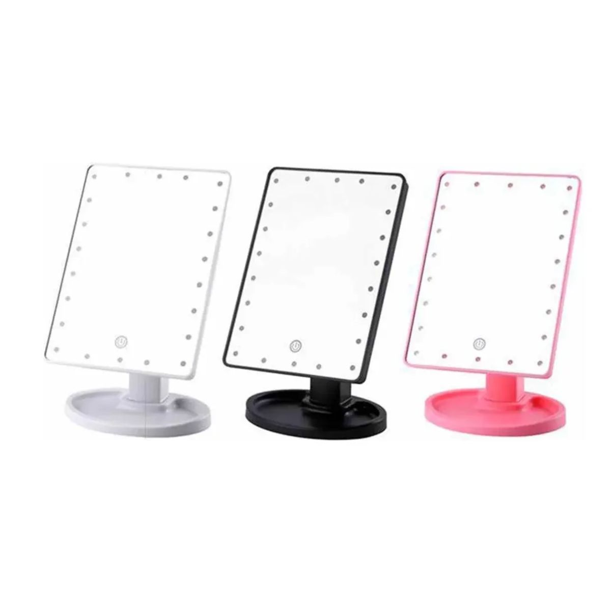 GENERICO - Espejo De Maquillaje Led Recargable