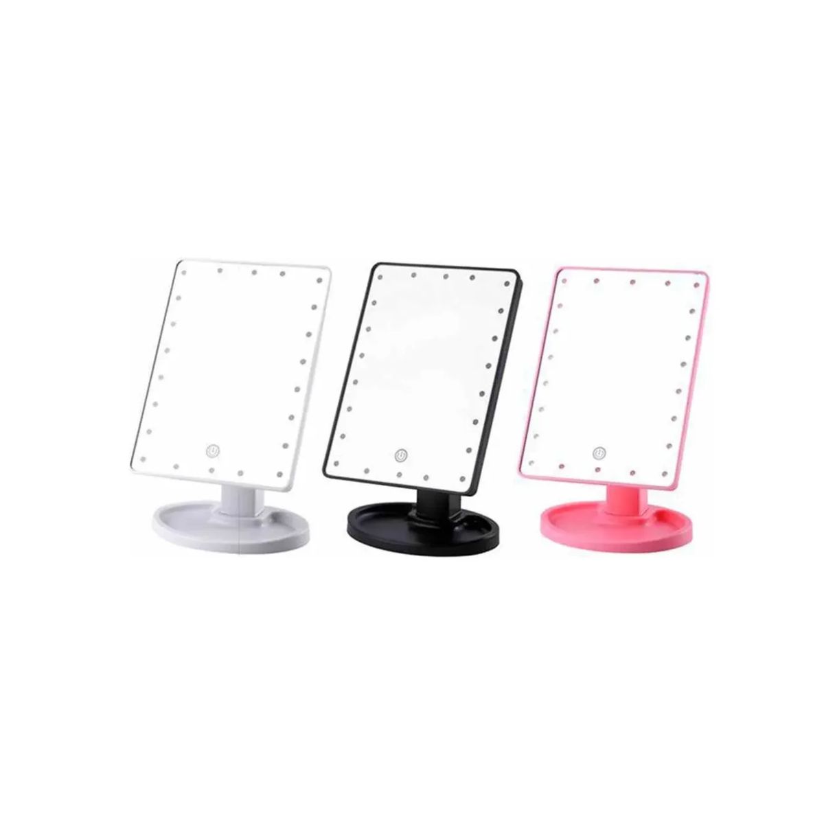 GENERICO - Espejo De Maquillaje Led Recargable