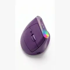 WEIBO - Mouse Vertical Inalámbrico Ergonómico WB-889 - MORADO.