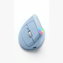 WEIBO - Mouse Vertical Inalámbrico Ergonómico WB-889 - CELESTE.