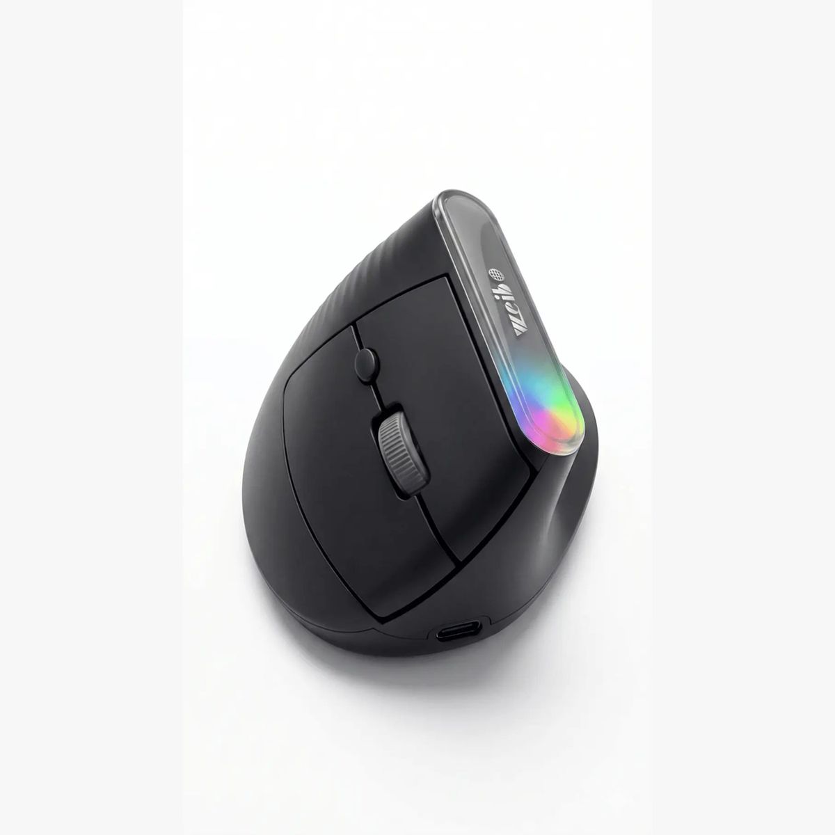 WEIBO - Mouse Vertical Inalámbrico Ergonómico WB-889 - NEGRO.