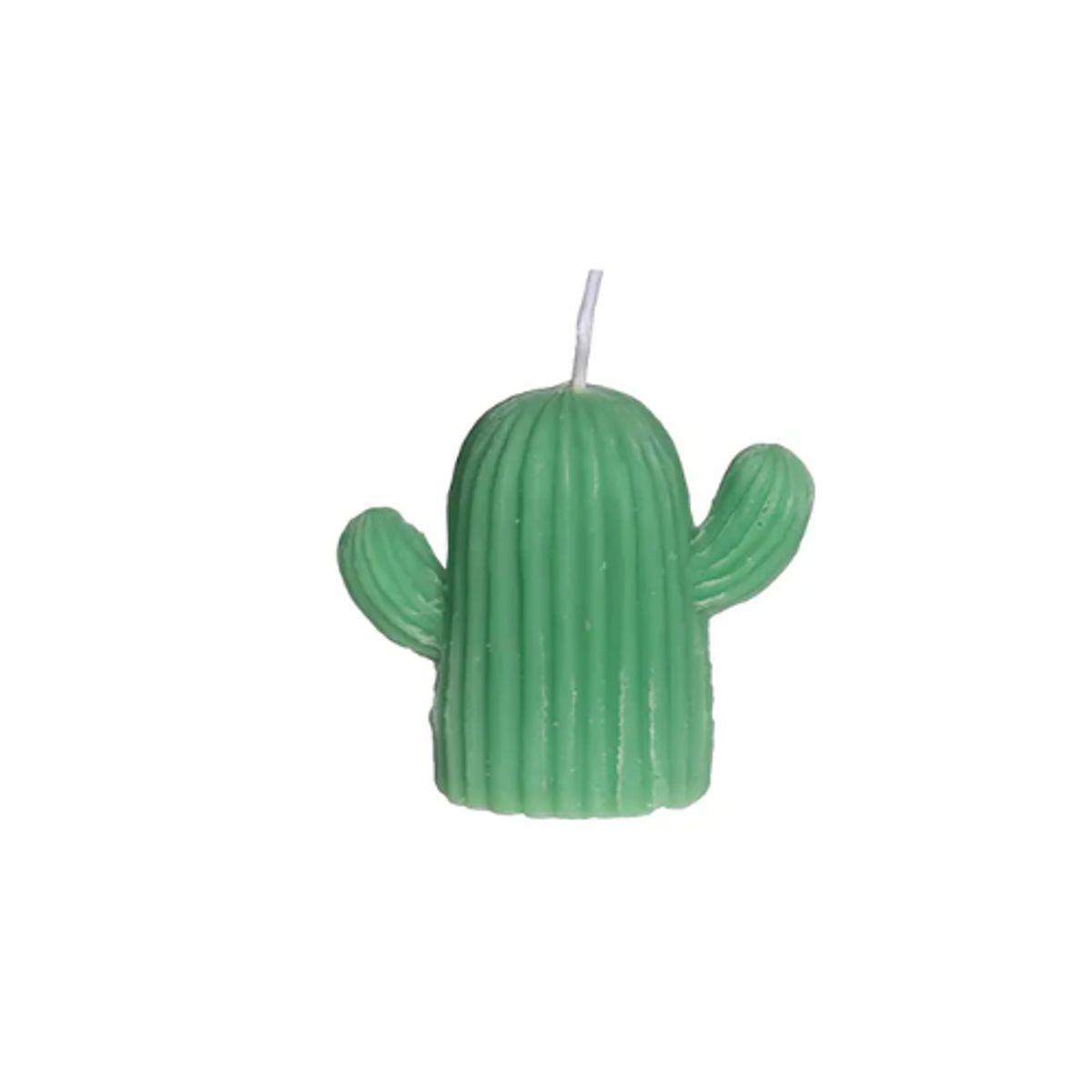 GENERICO - Set 6 Vela Aromática Cactus Color Verde