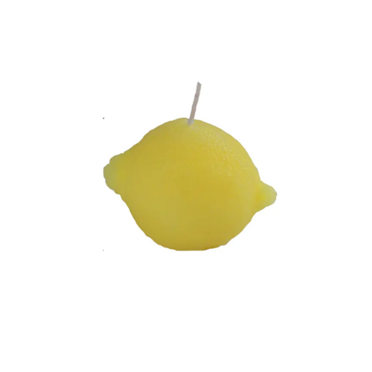 GENERICO - Set 6 Vela Aromática Limón 8x5cm Amarillo