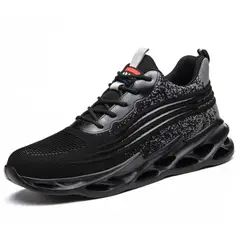 TIOZONEY - Zapatos de seguridad ligeros para hombre