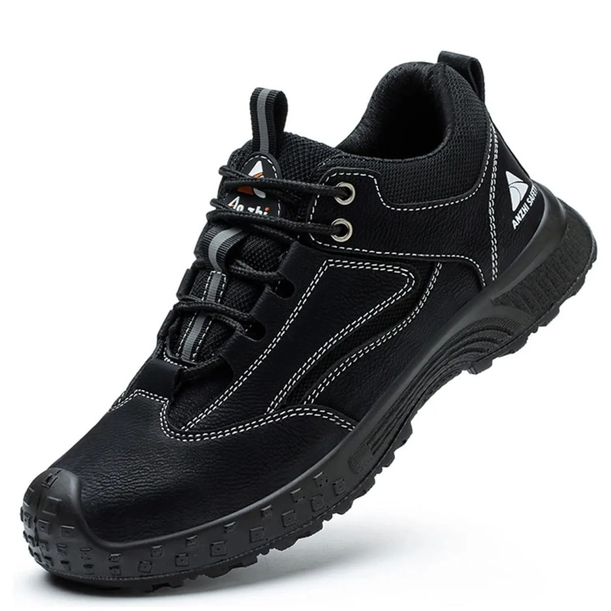 TIOZONEY - Zapatos de seguridad antigolpes para hombre