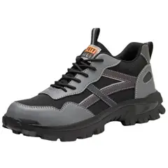 TIOZONEY - Botas de seguridad para el trabajo para hombre.
