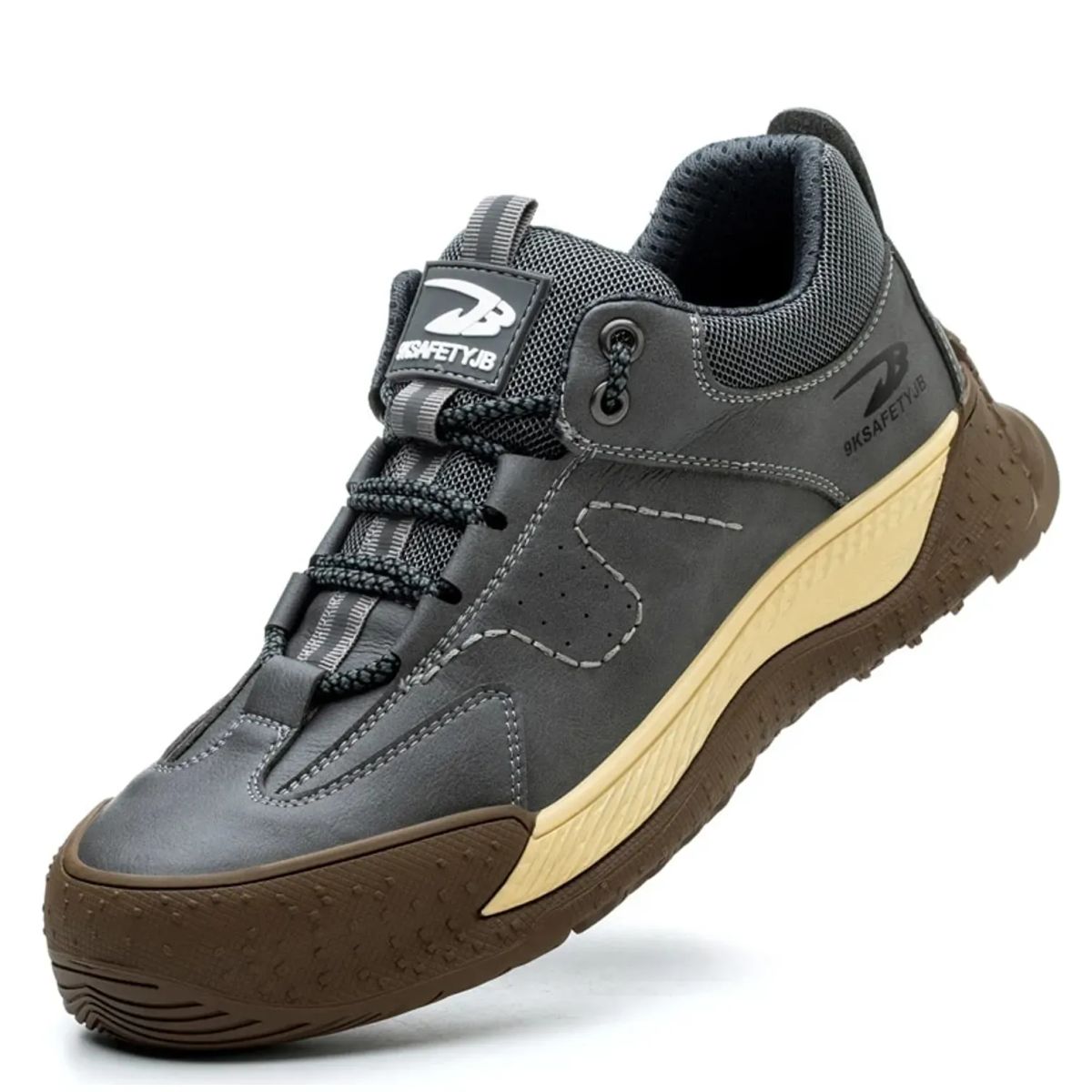 TIOZONEY - Botas de seguridad para soldar para hombre