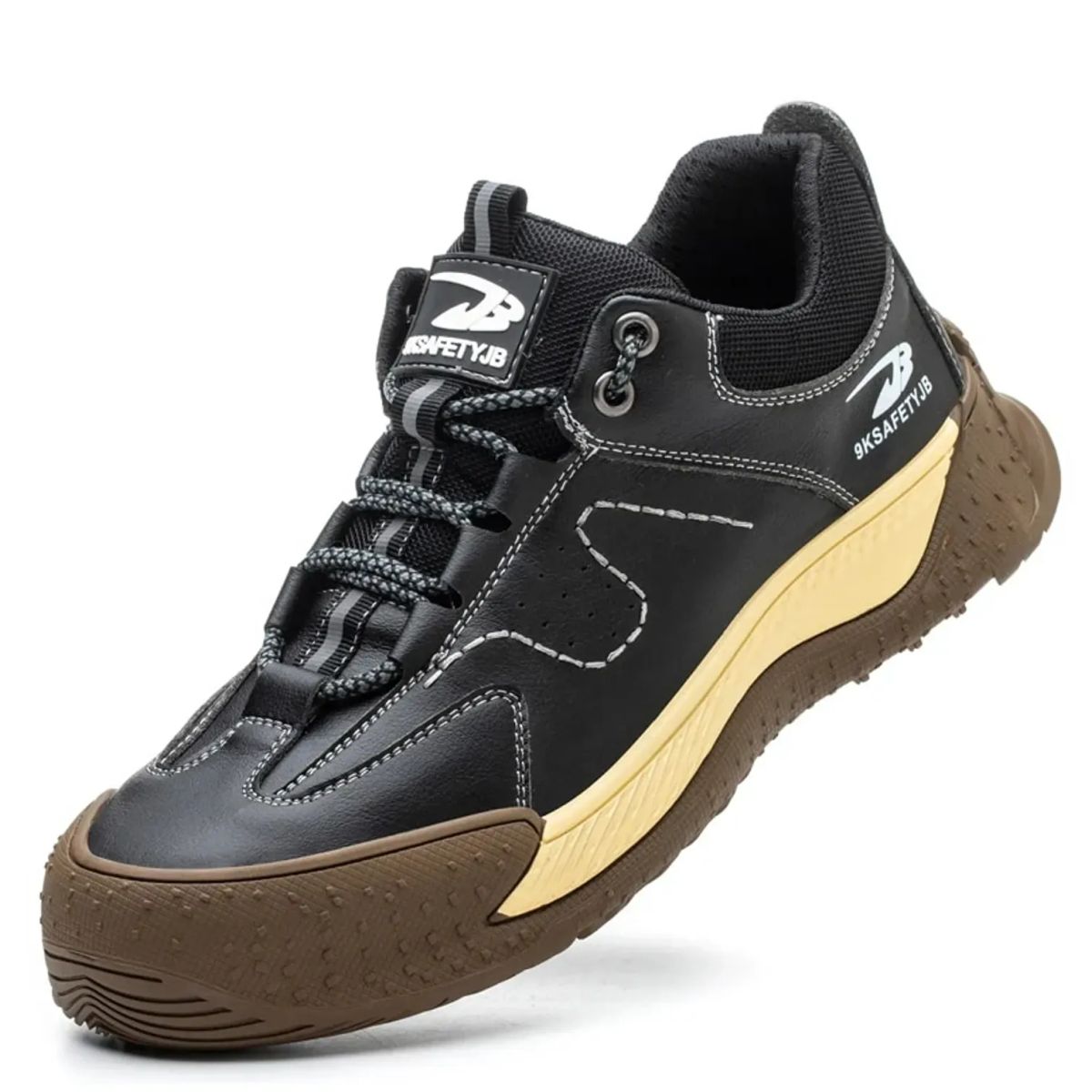 TIOZONEY - Botas de seguridad para soldar para hombre.