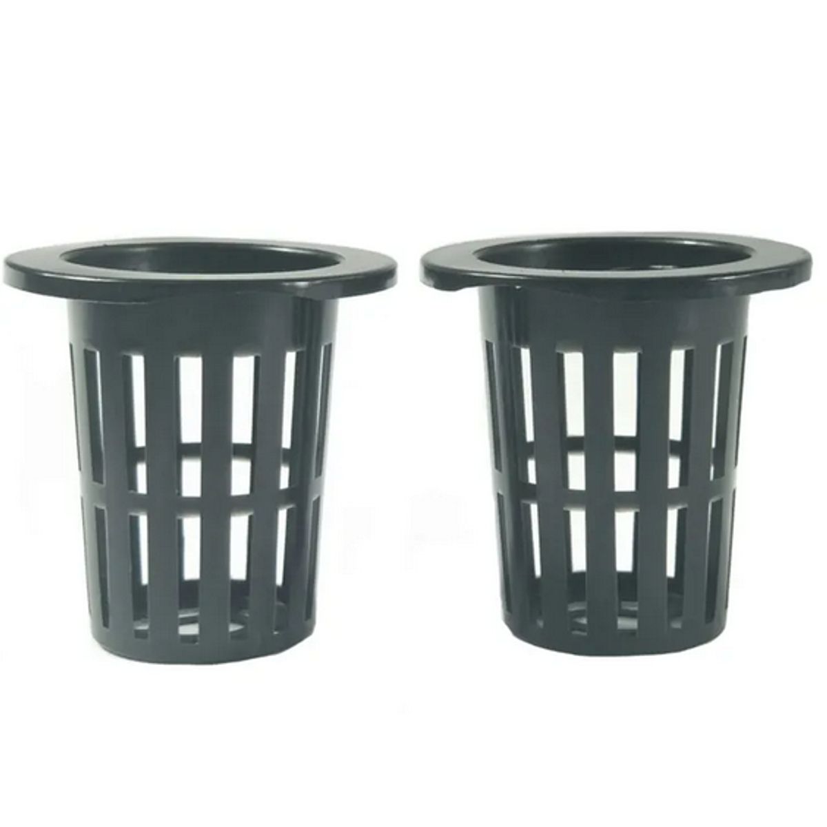 GENERICO - 100 canastillos plásticos para cultivo hidropónico 48.5mm de boca