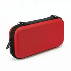 GENERICO - Estuche Rigido Eva para Nintendo Switch Lite Rojo