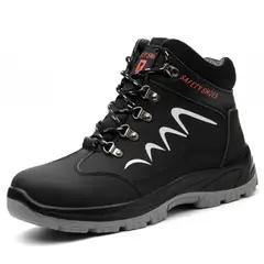 TIOZONEY - Botas de seguridad para hombre