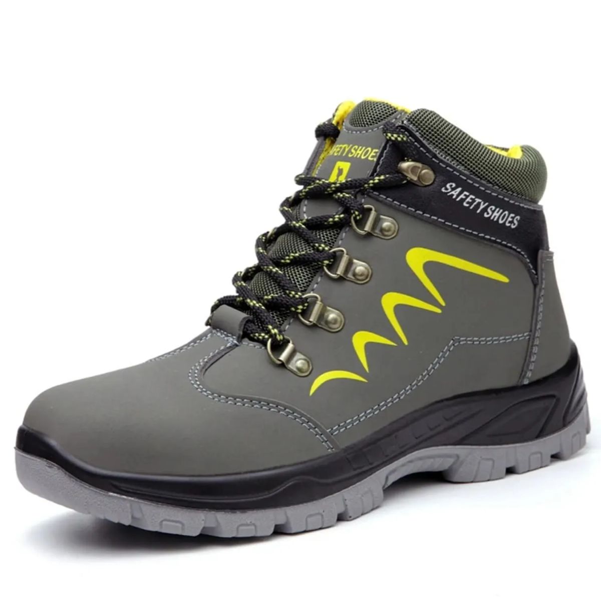 TIOZONEY - Botas de seguridad para hombre