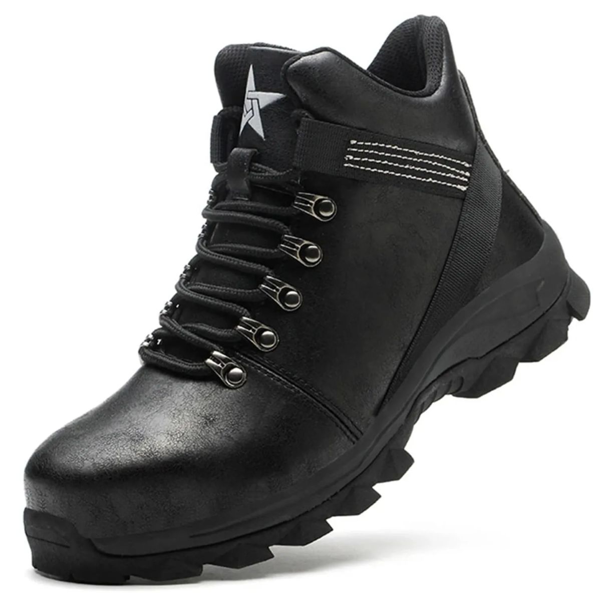 TIOZONEY - Botas de seguridad para hombre