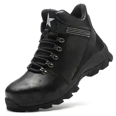 TIOZONEY - Botas de seguridad para hombre