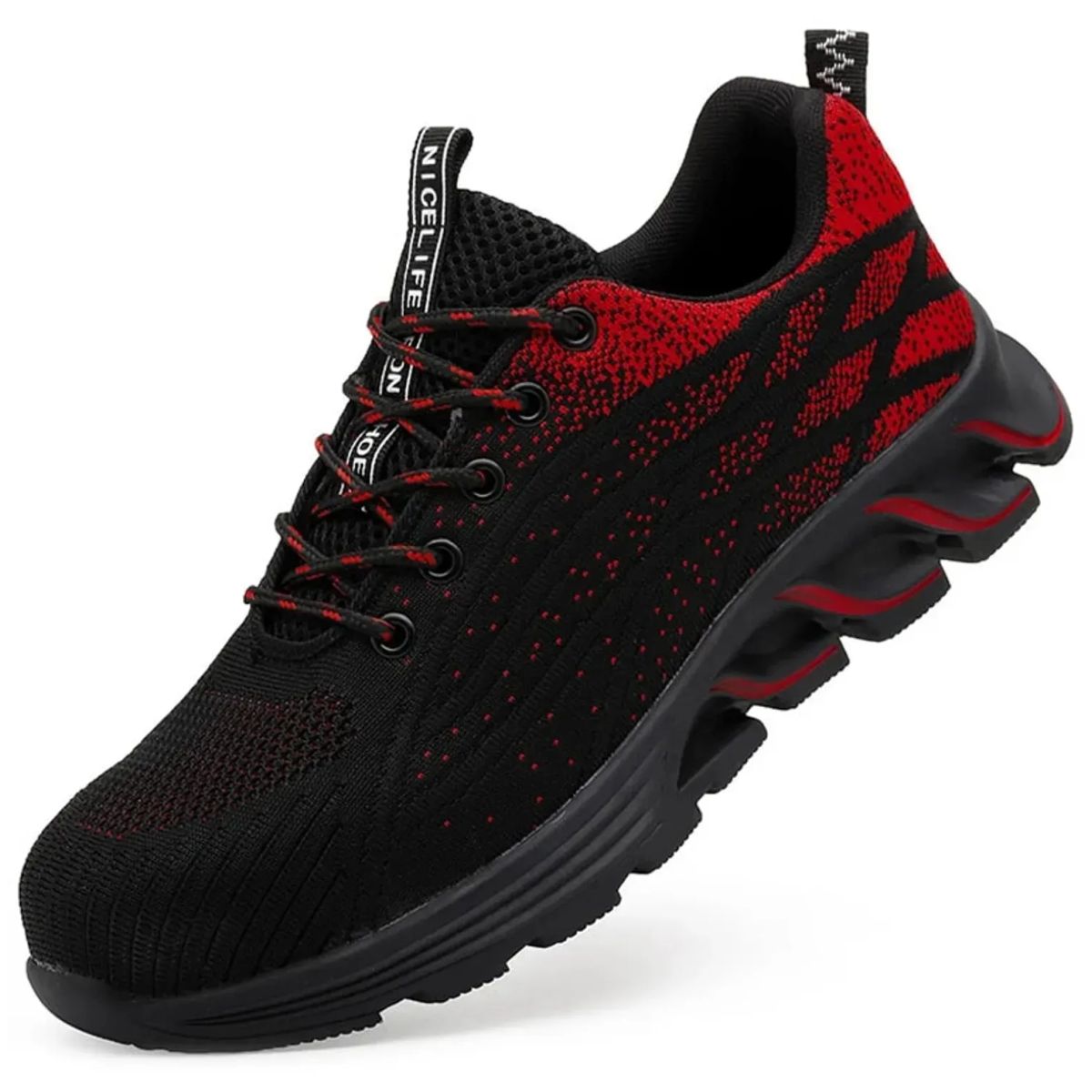 TIOZONEY - Zapatillas de trabajo de alta calidad para hombre