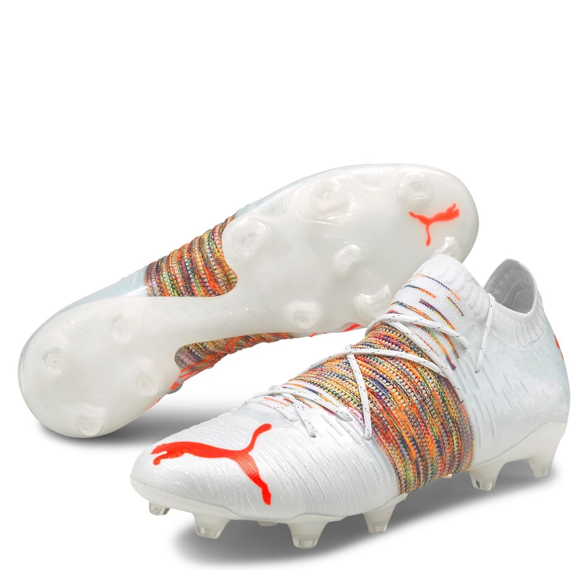 PUMA - Future Z 1.1 Fg/Ag Zapatilla Fútbol Hombre Blanca