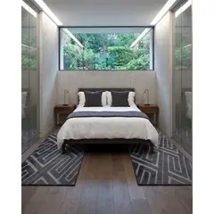 GENERICO - Pack 2 Alfombras de Pasillo Premium Colección Geometric Luxury 60 x 160 cm