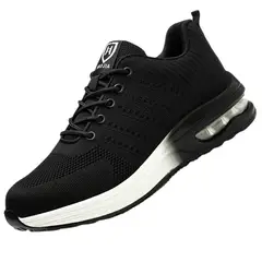 TIOZONEY - Zapatos de seguridad para hombre