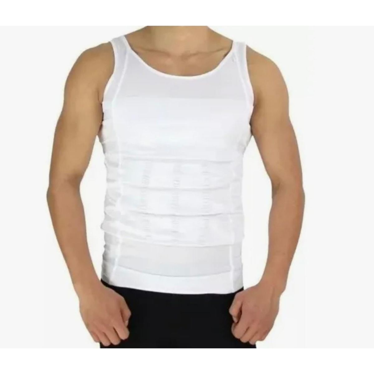GENERICO - Camiseta Faja Termica Reductora Hombre Adelgaza L XL