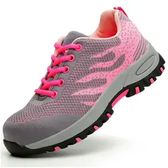 TIOZONEY - Zapatos de seguridad indestructibles mujer