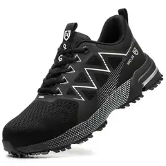 TIOZONEY - Zapatos de seguridad con punta de acero