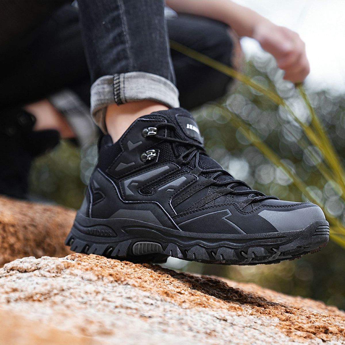 TIOZONEY - Zapatillas deportivas al aire libre
