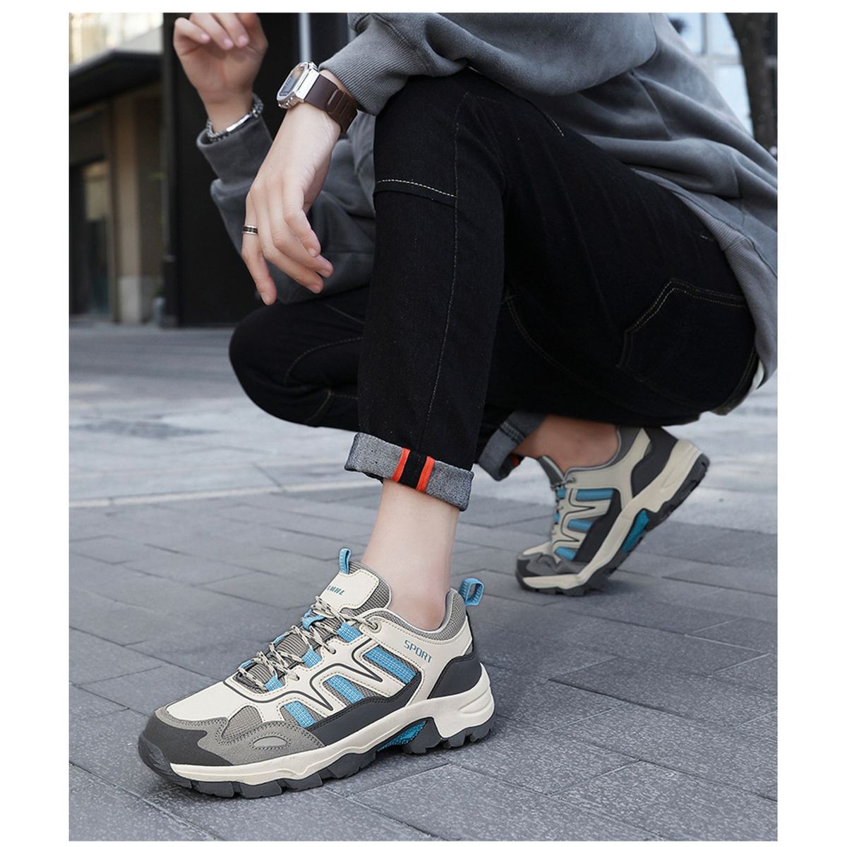 TIOZONEY - Zapatos para correr todoterreno