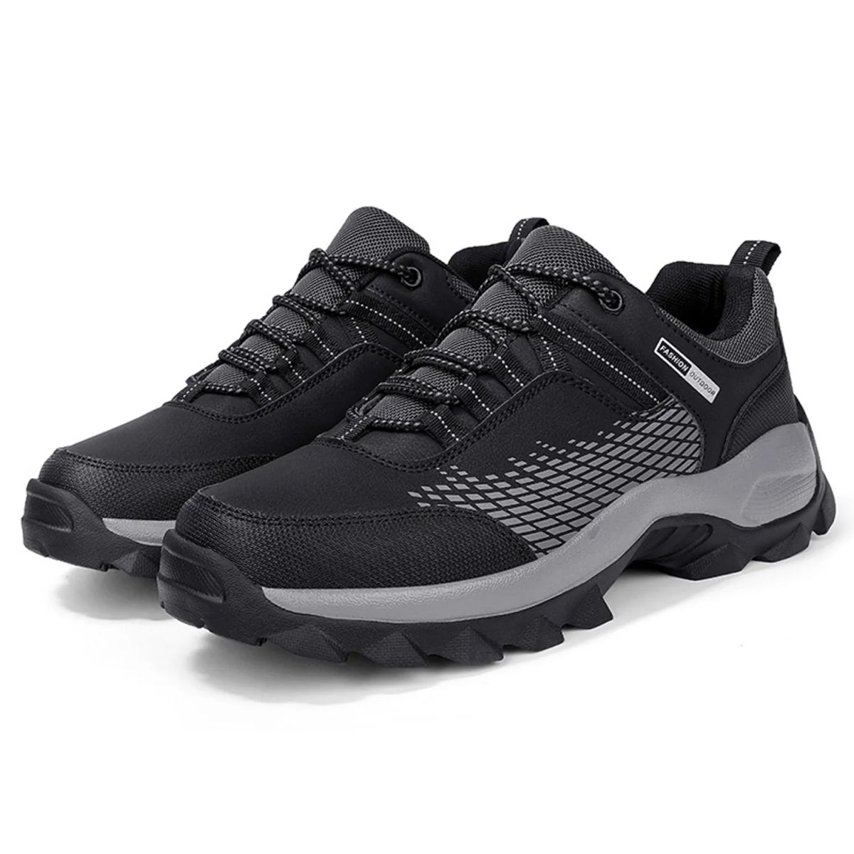 TIOZONEY - Botas de senderismo - Negro
