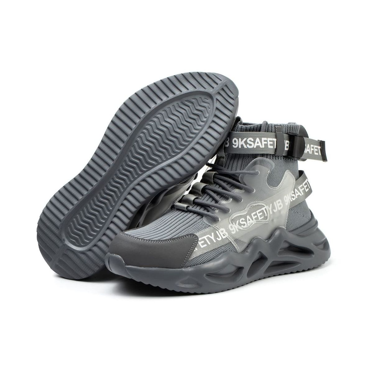 TIOZONEY - Zapatos De Seguridad Transpirables A Prueba De Golpes y Antipinchazos