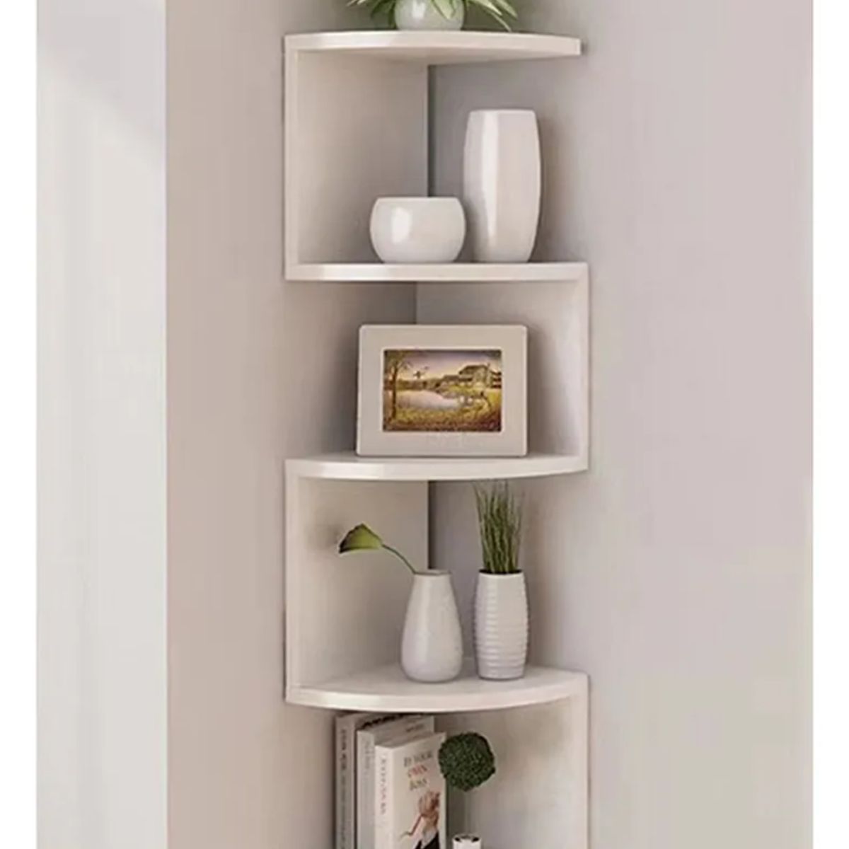 GENERICO - Organizador Repisa Esquinera Multiuso Decorativo De Pared