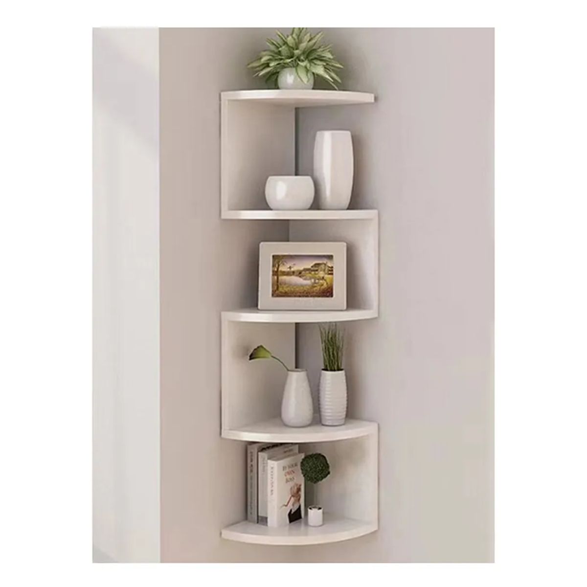 GENERICO - Organizador Repisa Esquinera Multiuso Decorativo De Pared