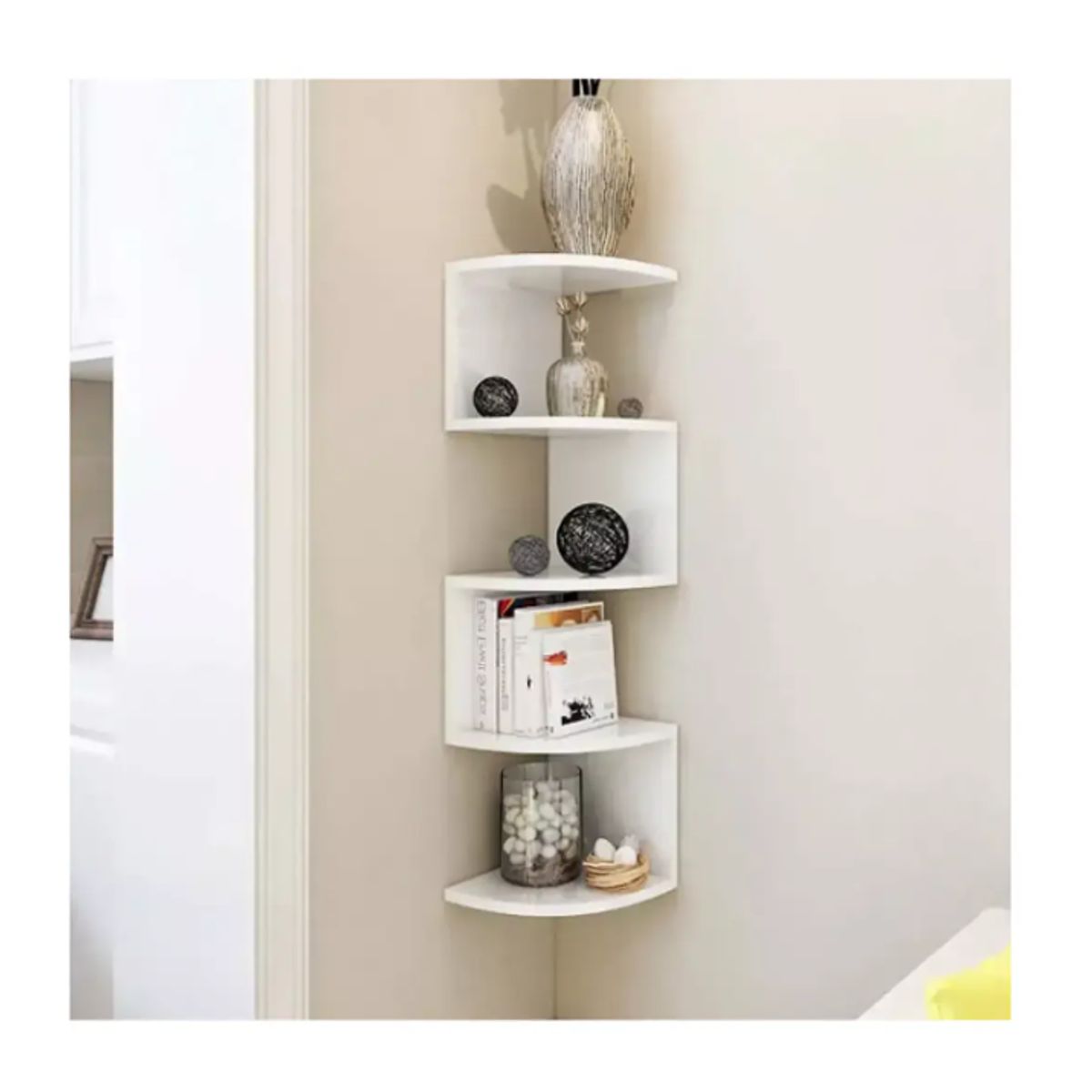 GENERICO - Organizador Repisa Esquinera Multiuso Decorativo De Pared