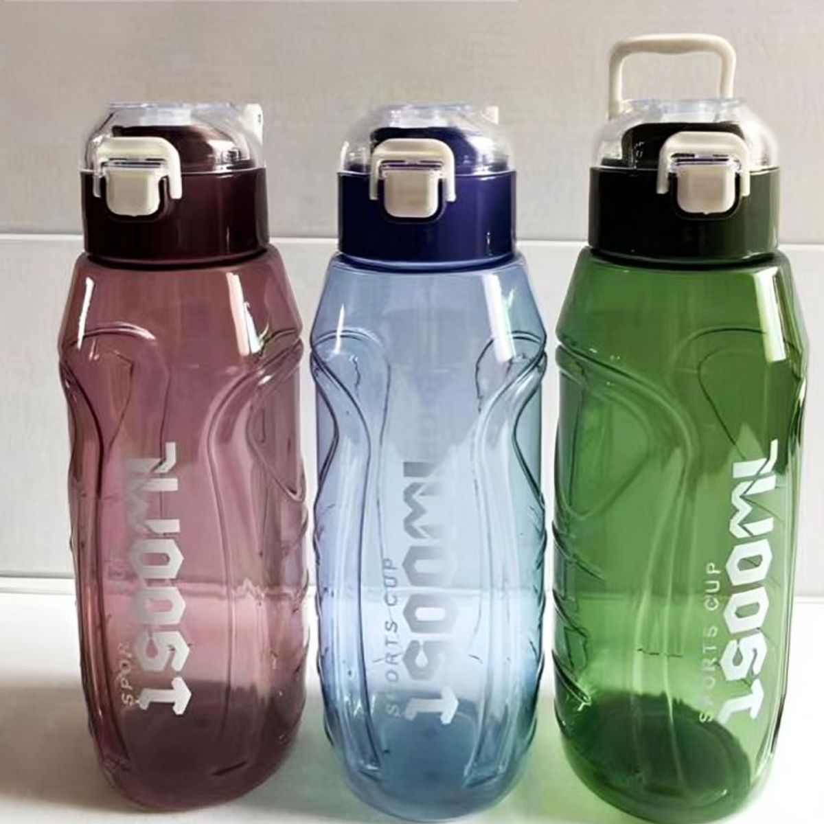 GENERICO - TERMO DEPORTIVOS TRITAN 1500ML - COLORES SURTIDOS