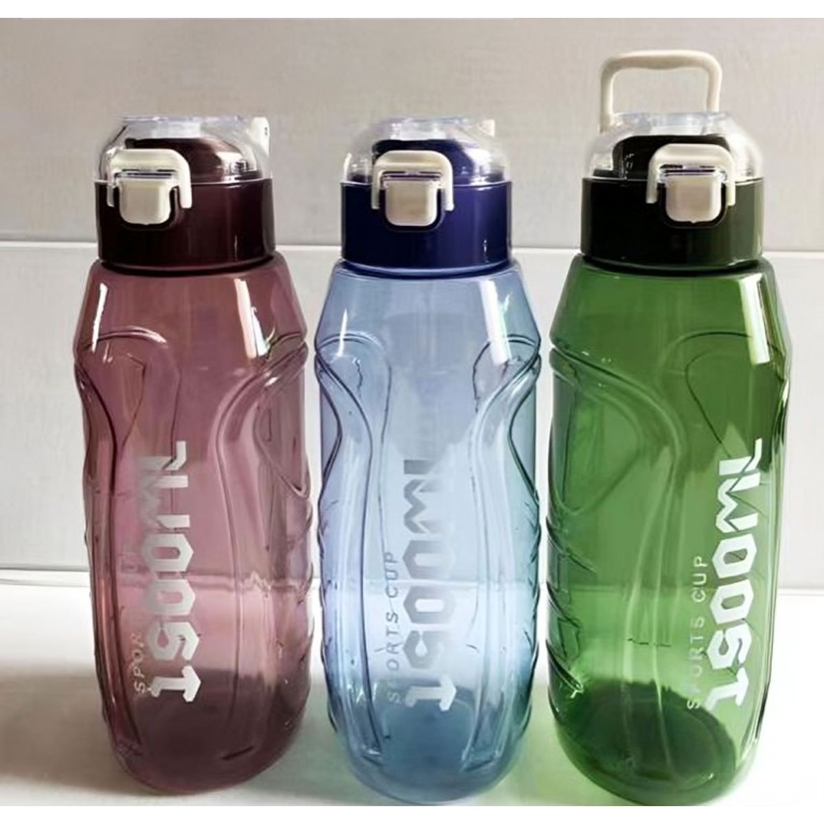 GENERICO - TERMO DEPORTIVOS TRITAN 1500ML - COLORES SURTIDOS