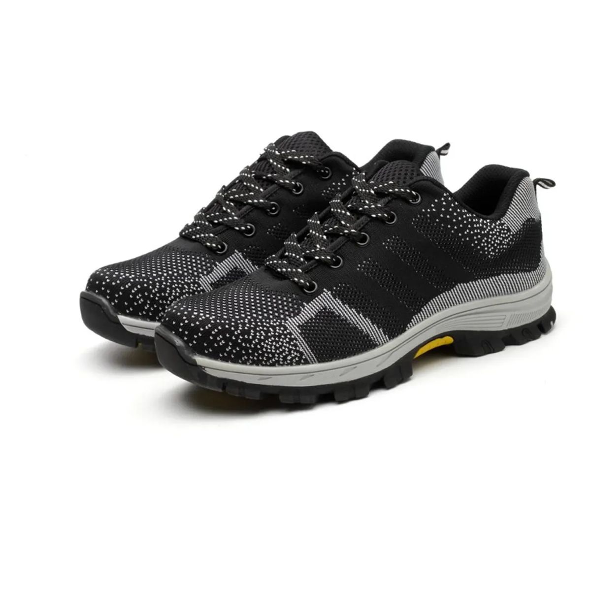 TIOZONEY - Zapatos Trabajo Zapatillas Seguridad Puntera de Acero Respirable