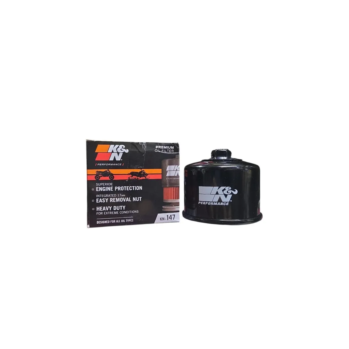 GENERICO - Filtro de Aceite Moto K&N 147 BMW G 310GS / G 310R / TVS 310RR