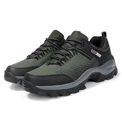 TIOZONEY - Botas de senderismo - Verde