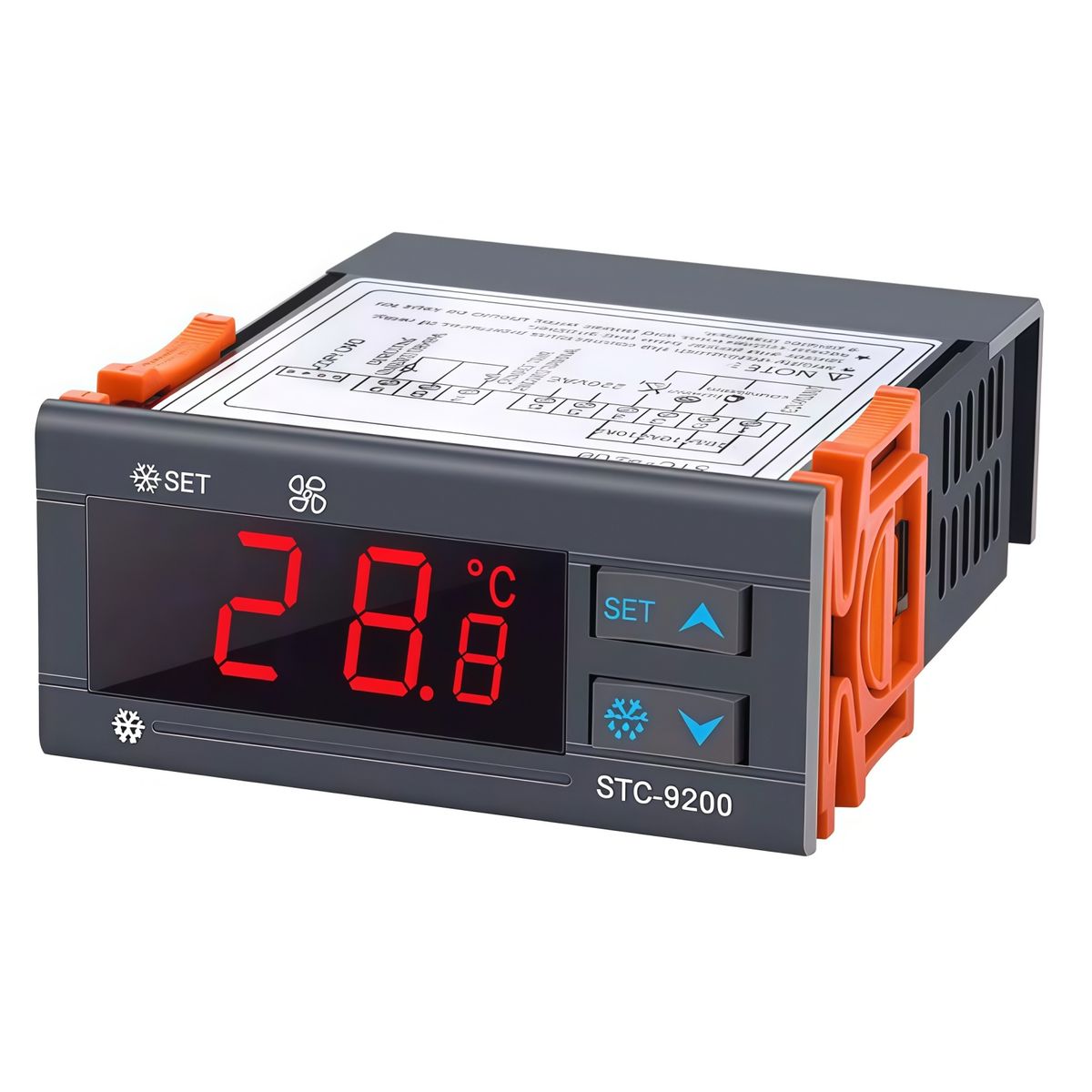 GENERICO - Termostato Controlador De Temperatura Stc-9200 Con Defrost de Calidad y Profesional