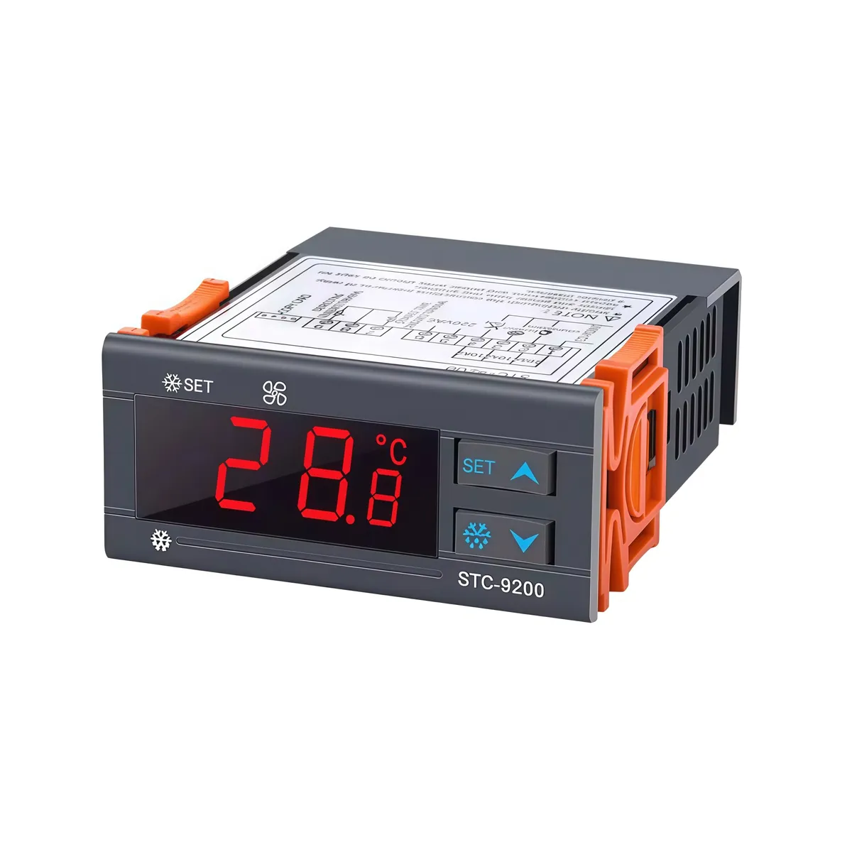 GENERICO - Termostato Controlador De Temperatura Stc-9200 Con Defrost de Calidad y Profesional