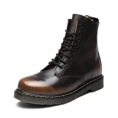 TIOZONEY - Botas Medias Altas