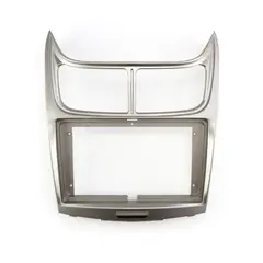 ATURE - Bisel Radio Pantalla Para Chevrolet Sail Classic 9 Pulgadas Plateado