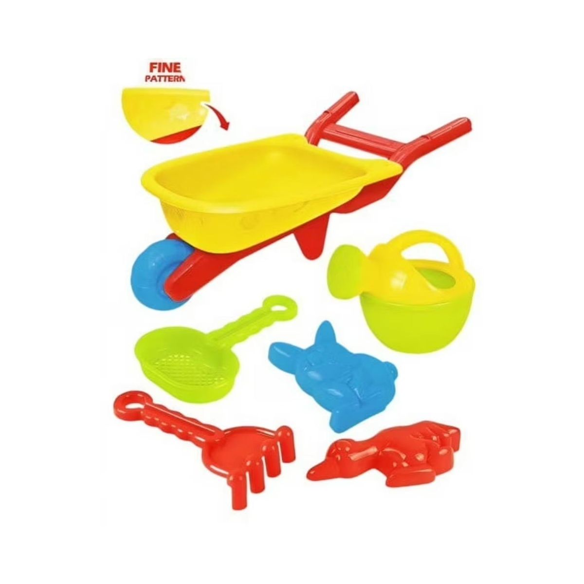 GENERICO - Juguete Set 6 Piezas Para Playa Arena Infantil