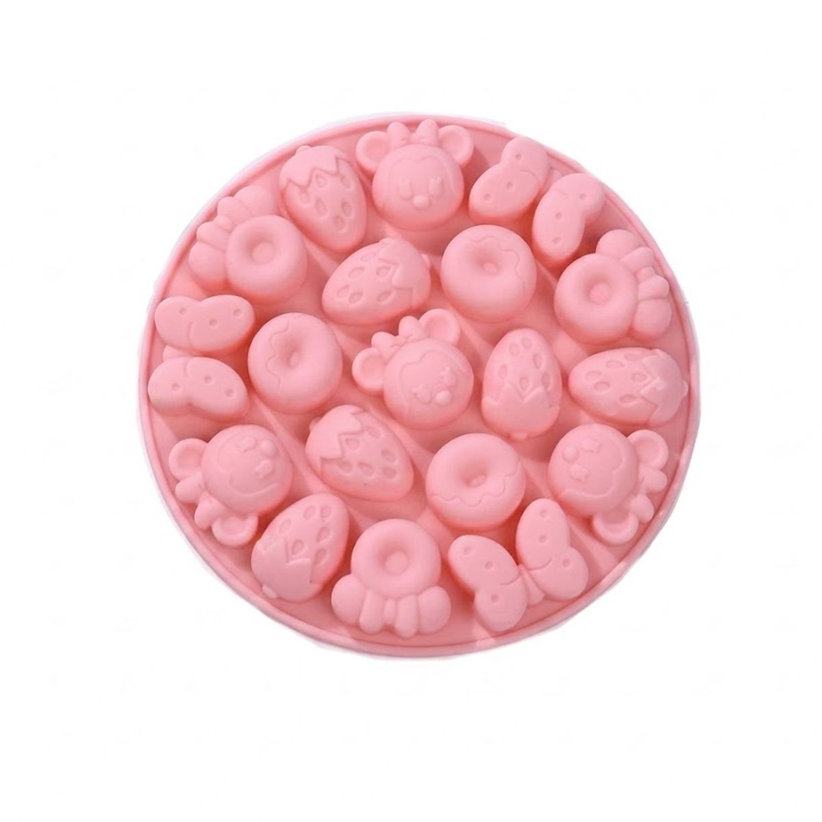 GENERICO - MOLDE DE SILICONA PCHOCOLATE -minnie- JSC3419